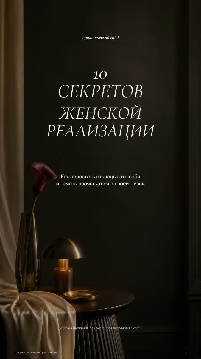 10 секретов женской реализации